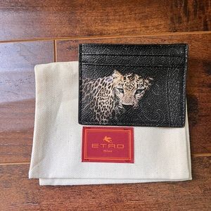 Etro credit card holder